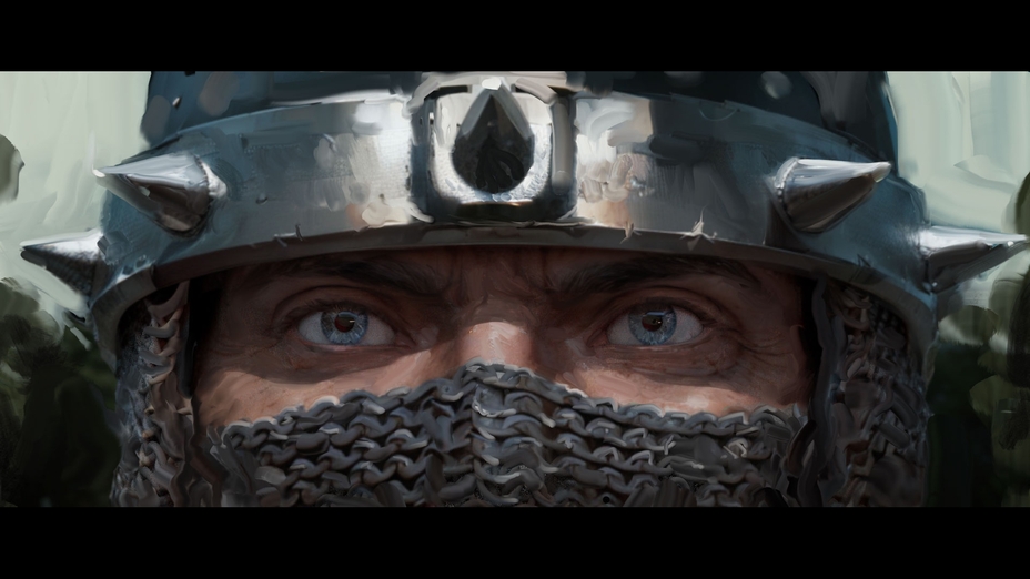 Ritter-01 - 3D Character Animation Ritter, Nahaufnahme, Rendering, Story